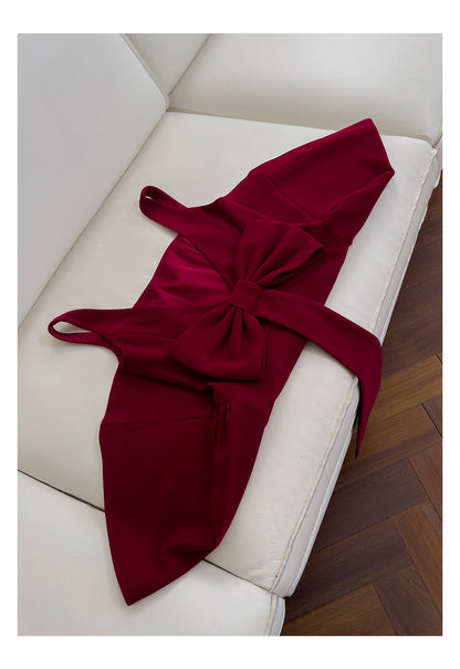 Pretty Ball Gown Square Neck Burgundy Satin Grad Dress Inspo Short Mini Formal 8th Grade Homecoming Dresses High School Hoco Court Dress Graduation Dress Cocktail Birthday Outfits DH1941