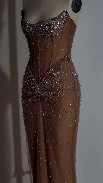 Sexy Mermaid Strapless Champagne Sleeveless Black Girl Evening Party Gowns Evening Dress Special Formal Dresses Prom Dress DH2361