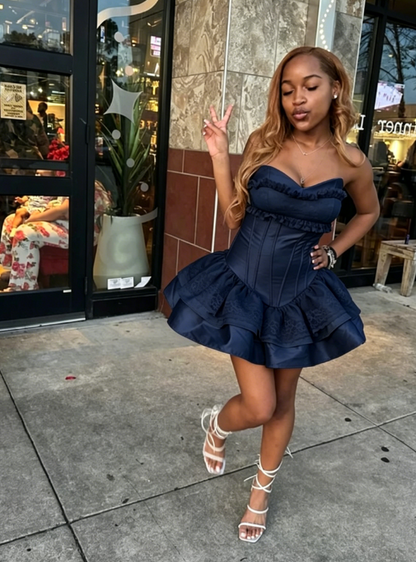 Unique Ball Gown Sweetheart Pink Satin Lace Short Formal 8th Grade Homecoming Dresses Middle School Cocktail Dress Hoco Outfits Inspo DH2604