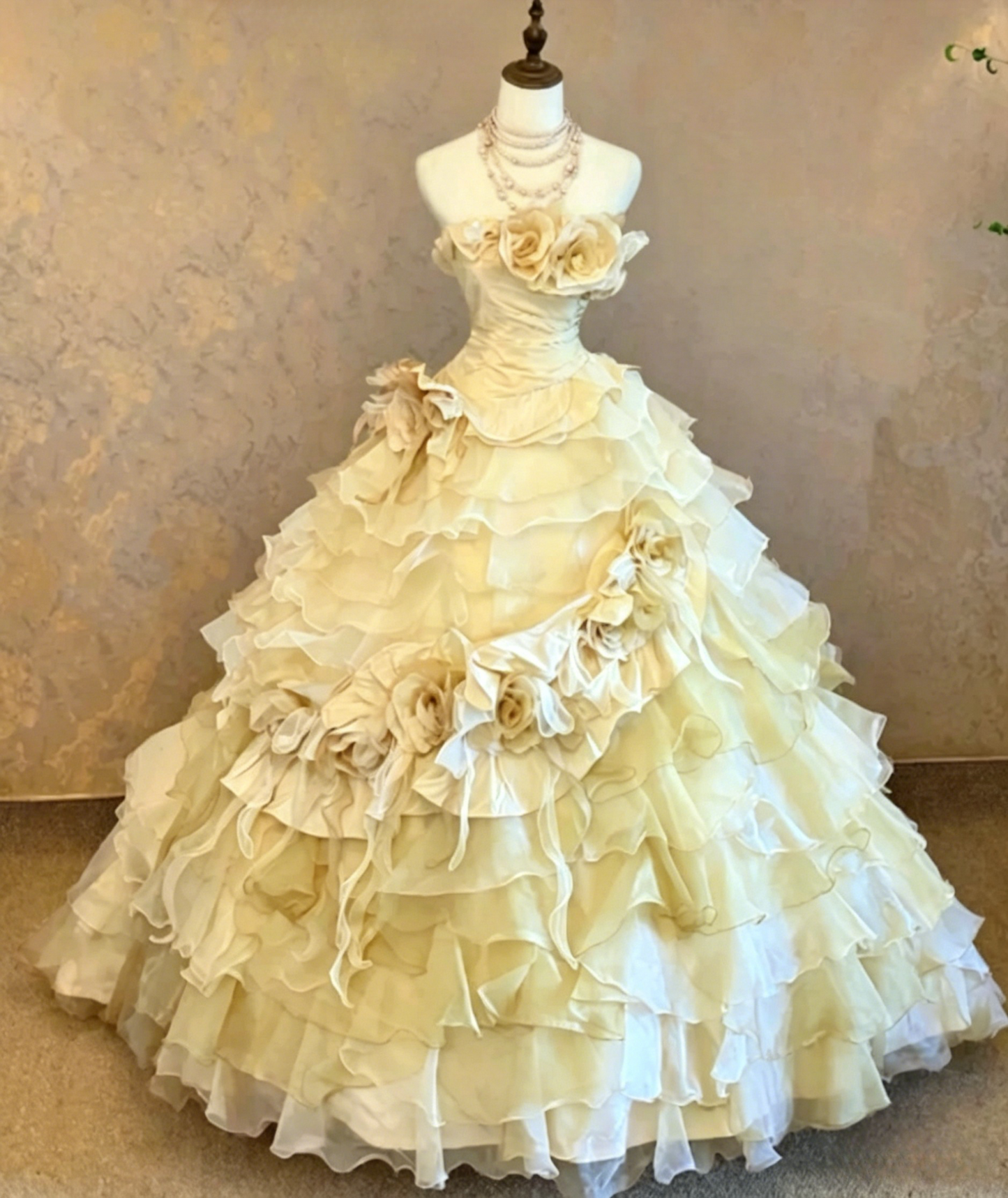 Gorgeous Strapless Ball Gown Pink Long Prom Dresses Tulle Sleeveless Birthday Dresses Applique Pink Quinceanera Dresses DP04204