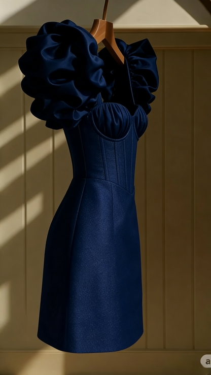 Süßes Ballkleid Spaghettiträger Silbergrau Mini Kurzes Formales Homecoming-Kleid Party Kurzes Ballkleid Hoco Kleider DH2684