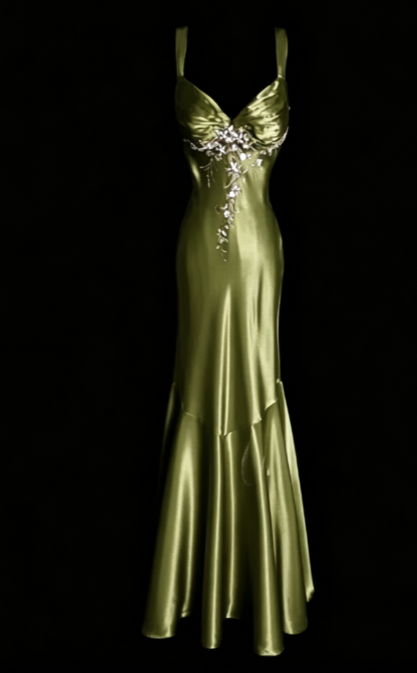 Elegant V-neck Red Long Prom Dresses Beaded Satin Sheath Evening Dress  Backless Sleeveless Birthday Dress DP04936