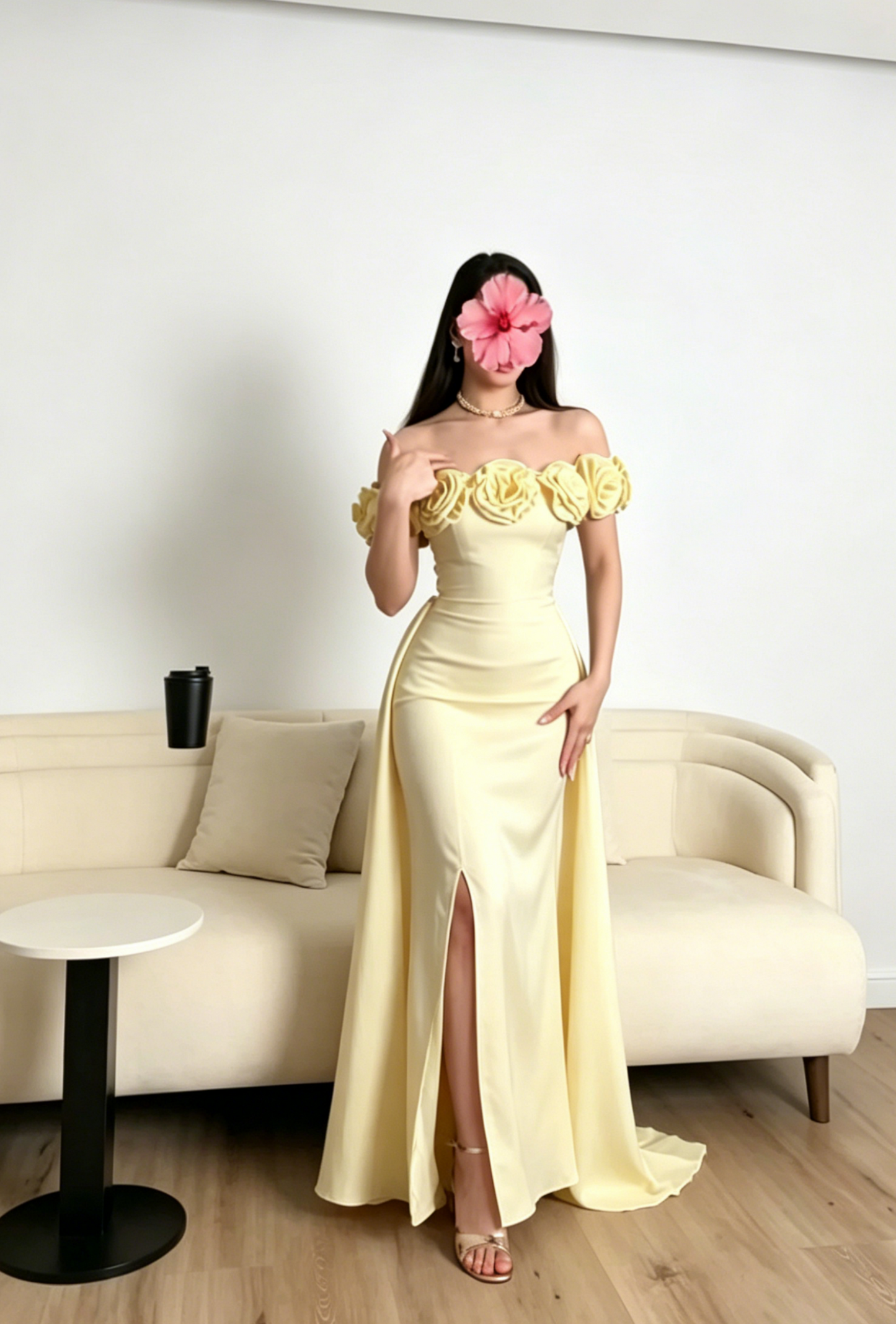 Elegantes burgunderrotes Ballkleid, schulterfreies Abendkleid, figurbetontes langes Satin-Abendkleid DP05417