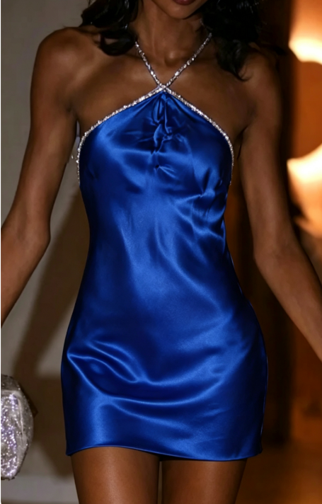 Pretty White Birthday Dress Sheath Satin Short Homecoming Dress DP06806