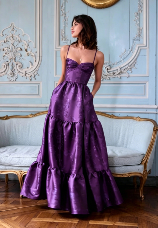Sexy Ball Gown Spaghetti Straps Navy Blue Satin Prom Dresses Formal Summer Wedding Guest Dress Wedding Guest Outfits DP2230