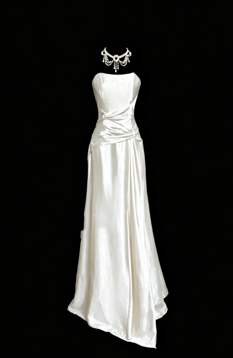 Classy Mermaid Royal Blue Satin Maxi Dress Evening Dress Long Prom Dresses DP238