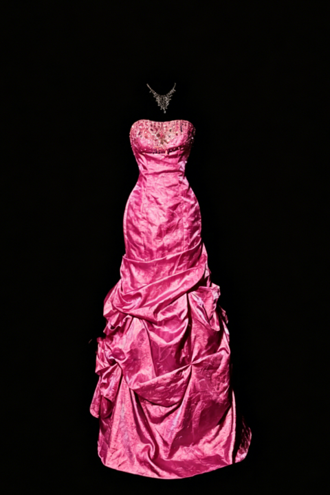 Classy Elegant Ball Gown Strapless Blue Sleeveless Long Prom Dresses H2971