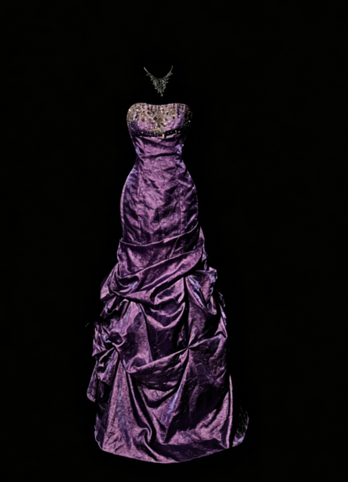 Classy Elegant Ball Gown Strapless Blue Sleeveless Long Prom Dresses H2971