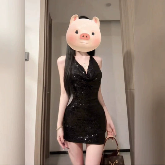 Black Women Dress S981