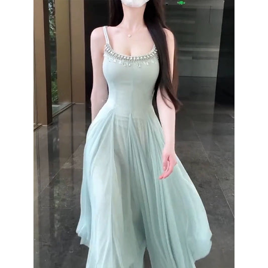 Green Women Dress S988