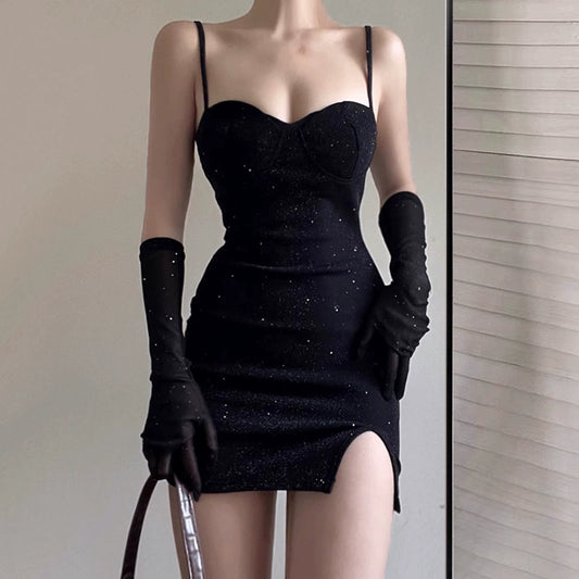 Modisches graues Kleid S811