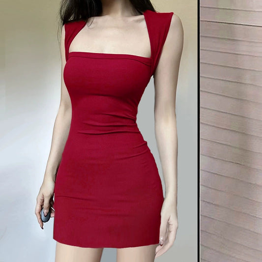 Robe bordeaux tendance S844