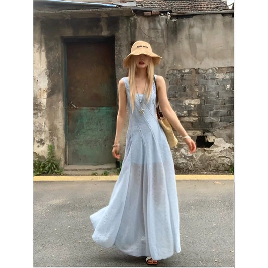 Robe bleue tendance S850