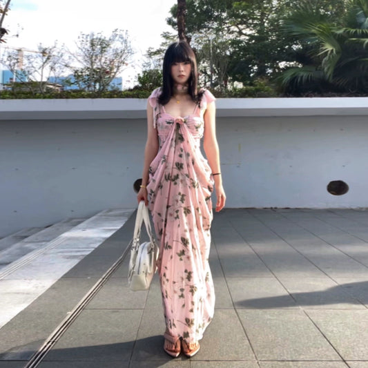 Robe rose tendance S893